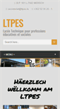 Mobile Screenshot of ltpes.lu
