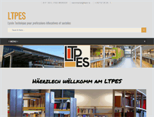 Tablet Screenshot of ltpes.lu
